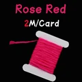 1 card rose red