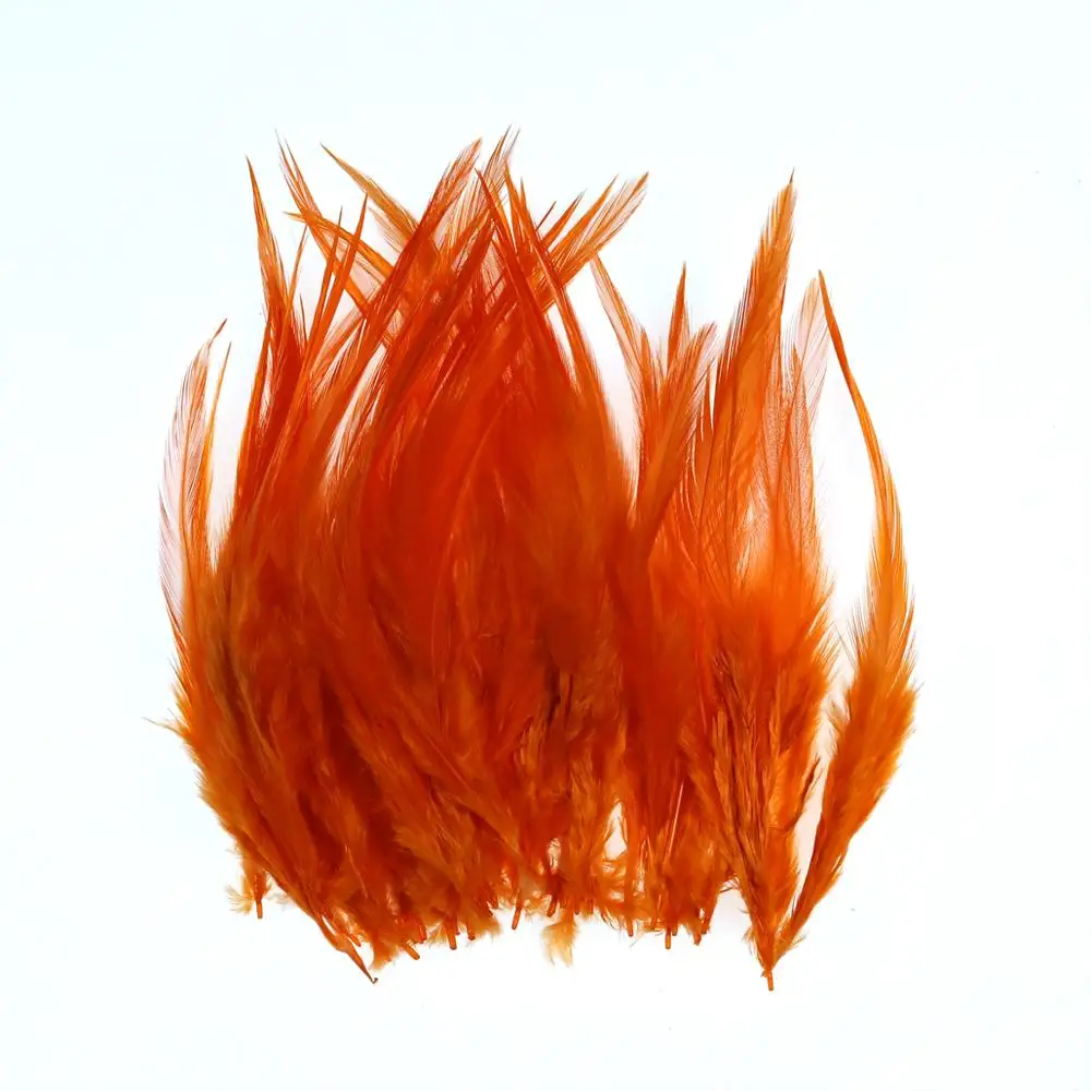 Bimoo 50 Uds atado de moscas silla de gallo plumas de Hackle plumas de Schlappen para Steelhead moscas de salmón lubina Streamer de agua salada - imagen 5