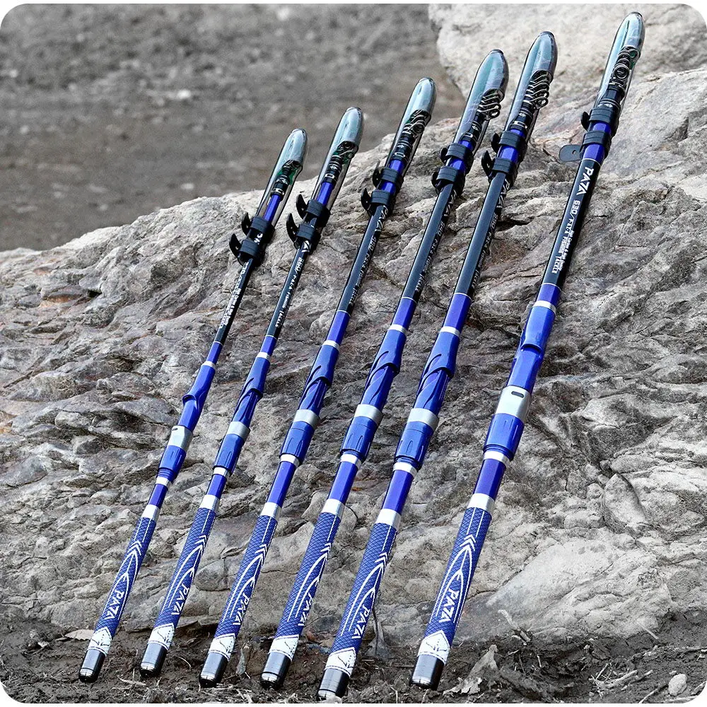 Caña JOSBY en uso - pesca en barco de mar