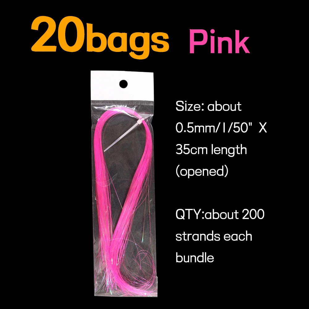 20 bags pink