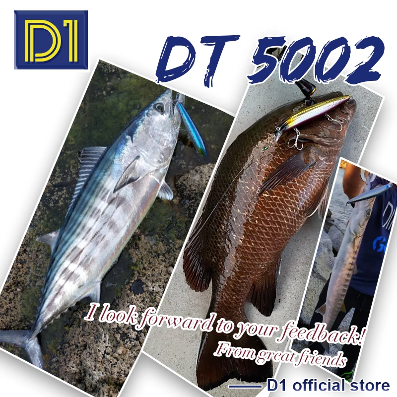 Señuelo suspendido de pesca silencioso D1, asesino marino, 145mm, 23,5g, 120mm, flotante, luminoso, calidad Artificial, Wobbler, Jackbait, cebo duro - imagen 3