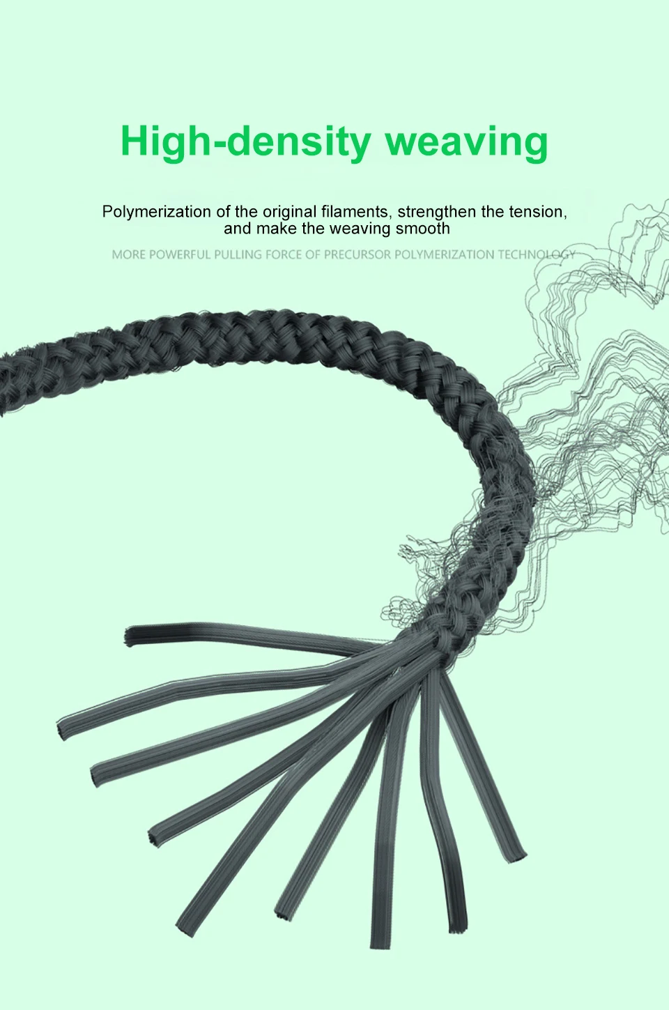 Una imagen generada por computadora de un objeto tejido de alta densidad en blanco y negro