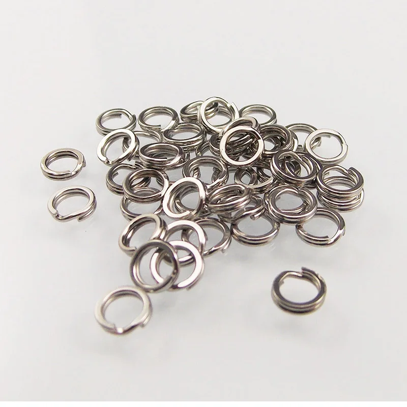 KESFISHING 50 Uds anillo dividido conector de Pesca anzuelo señuelo duro cebo aparejos Pesca accesorios de Pesca - imagen 5