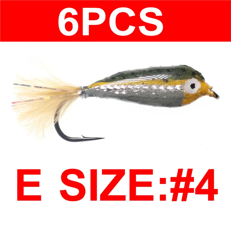 6PCS E
