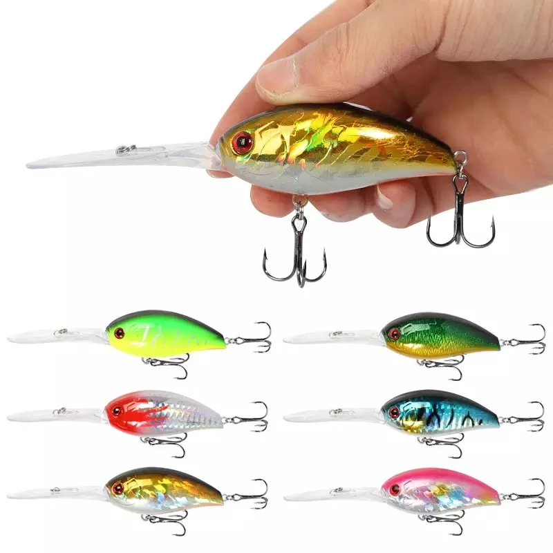 20 piezas-señuelo Artificial de pesca en roca, giratorio Biónico de 11,2 cm y 17,7g, Láser de color bronce, Wobbler - imagen 2