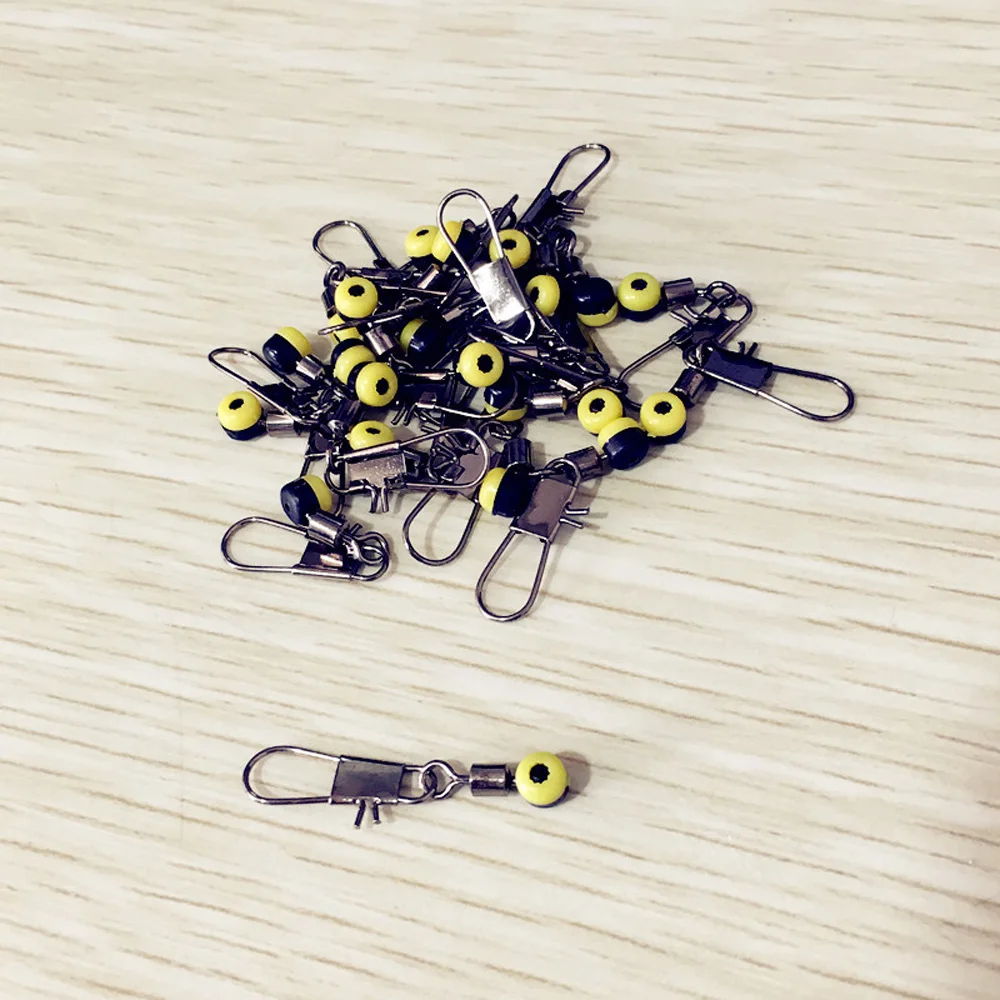 Conectores para flotador de pesca, herramientas de agua salada, suministros giratorios, aparejos de pesca, 10 unids/lote - imagen 3