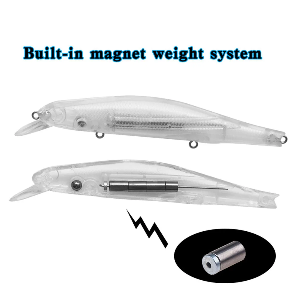 Sistema magnético flotante de fundición lejana, Señuelos de Pesca de pececillos, 12,5 cm, 17,7g, cebo de plástico Artificial, aparejos Wobblers, 1 unidad - imagen 2