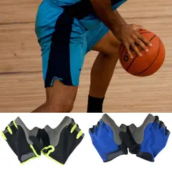 Guantes de medio dedo para niños y adultos, para practicar baloncesto, Control de pelota, entrenamiento de tiro