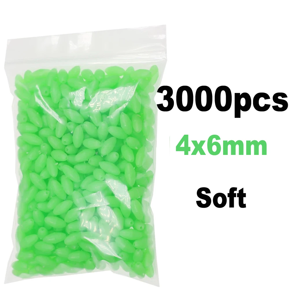 4x6mm 3000pcs green