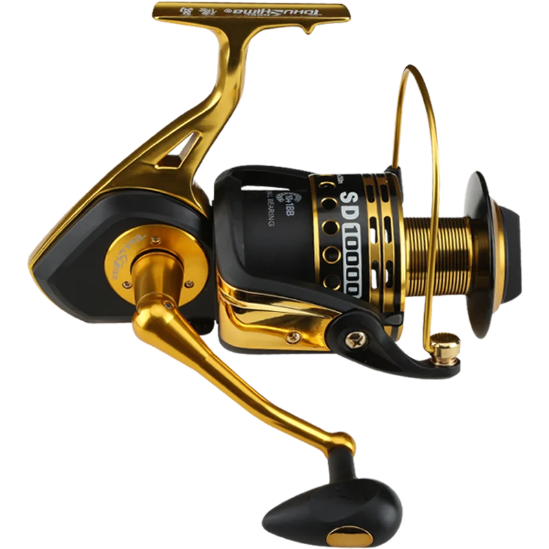 Rueda de Pesca con ancla, carrete de Pesca giratorio, Angeln Rock, carrete de Pesca, rodamientos de bolas 10 + 1, Molinete telescópico Olta, 9000s, 10000s - imagen 4