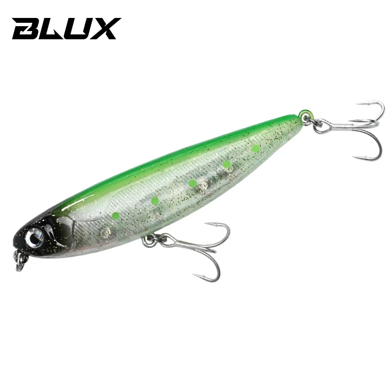 BLUX-Señuelo de pesca NATRIX, cebo duro de lubina artificial de longitud 60MM y 90 MM, andador de superficie - imagen 5