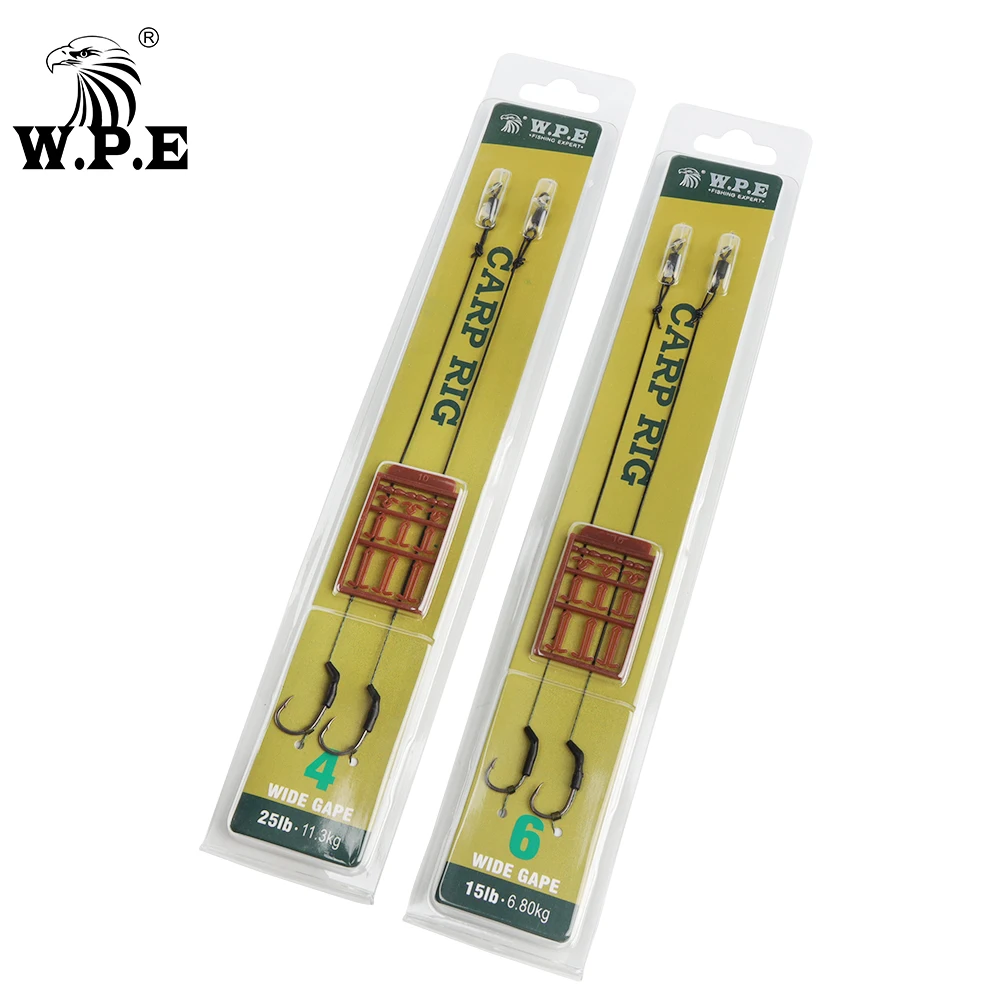 Aparejo Gape Ancho Carp Fishing Listo para Boilie - imagen 5
