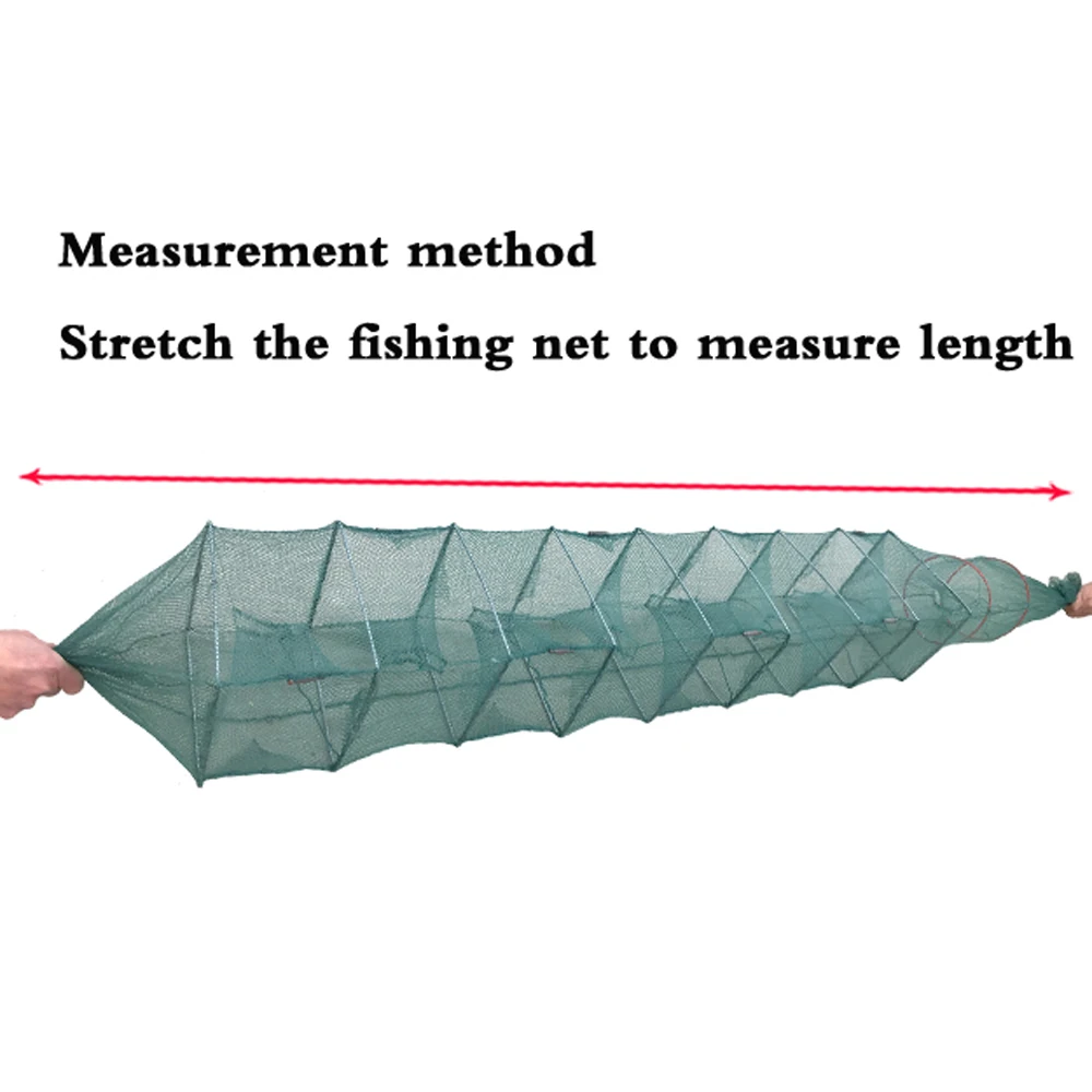Mida la longitud de su red de pesca con facilidad