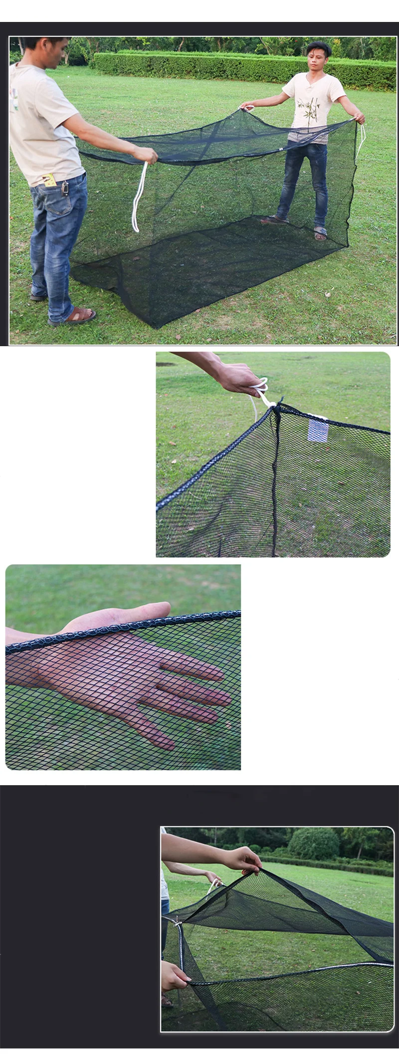 Descubra la facilidad de establecer un recinto de malla portátil para actividades al aire libre