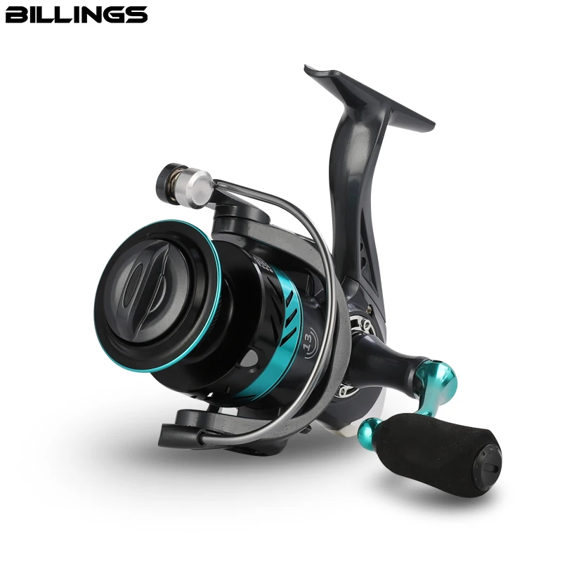 BAKAWA-carrete de pesca giratorio DK 1000-7000, 10kg de potencia, relación de engranaje 5,2: 1, carrete de Metal, rueda de agua salada, balancín CNC - imagen 5