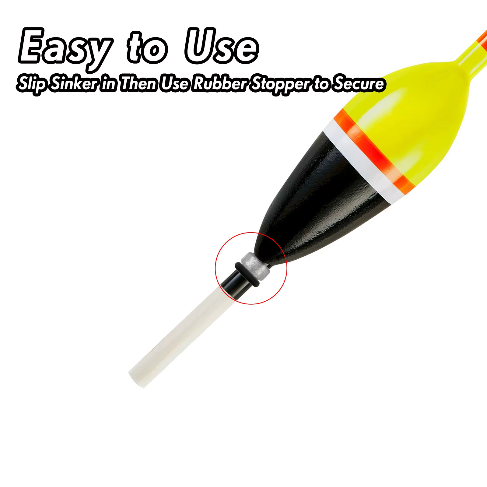 Tapón de plomo para flotador balsa ajuste flotabilidad - imagen 5