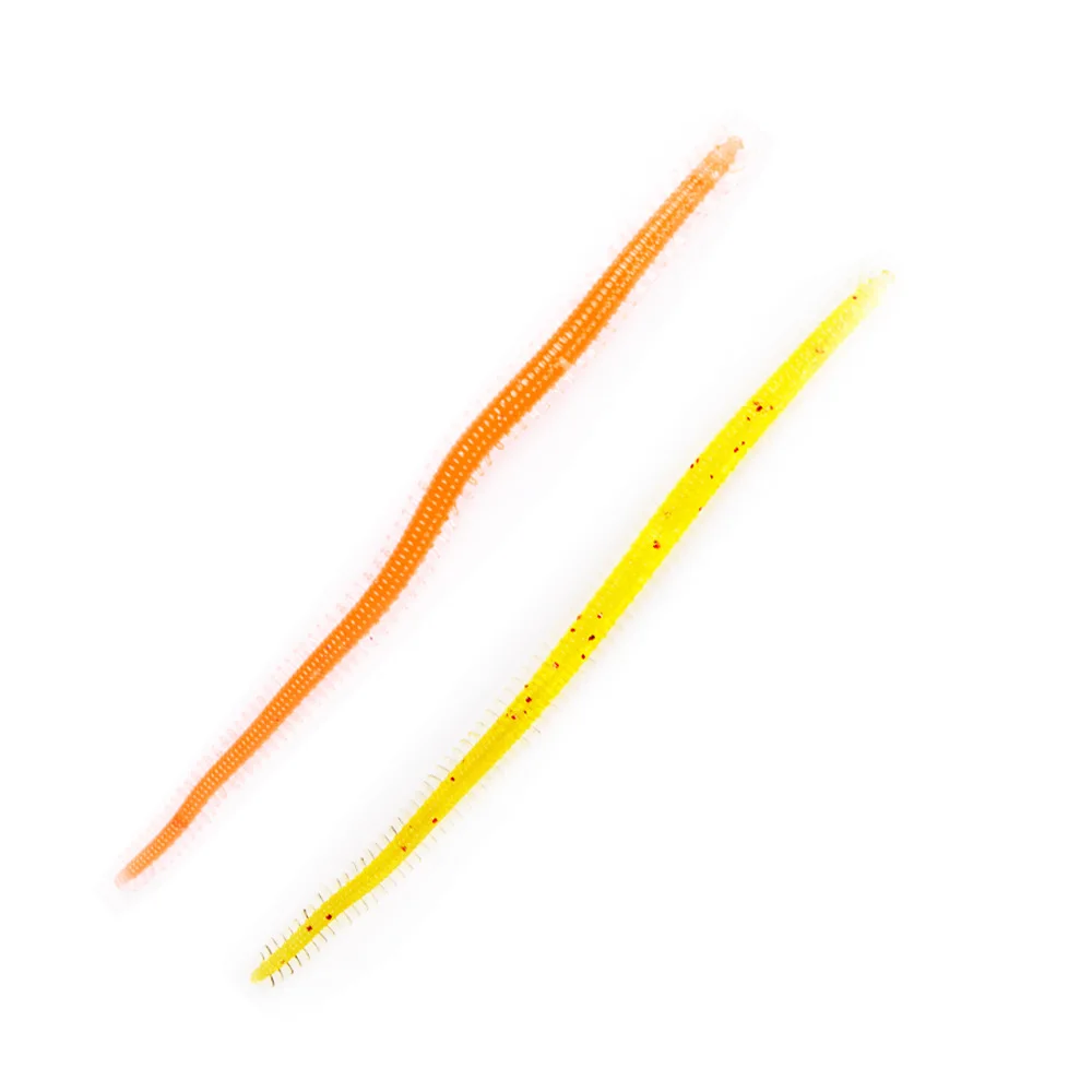 Señuelos de Pesca blandos de gusanos de mar, cebo de silicona, 12,5 cm/1,6g, gusano de arena de mar realista, 10 unids/lote - imagen 4