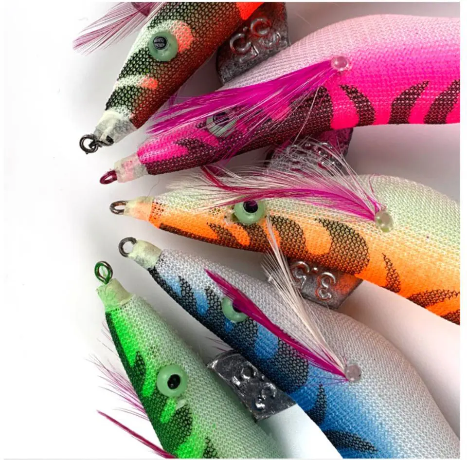 Señivos de pesca coloridos diseñados para capturas efectivas