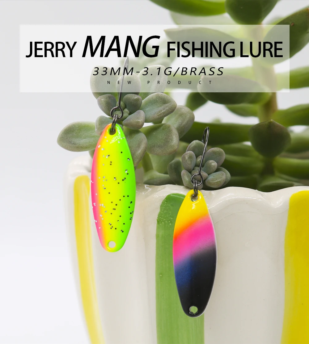 Experimente los colores vibrantes y la precisión del señuelo de pesca Jerry Mang diseñado para una pesca efectiva y elegante