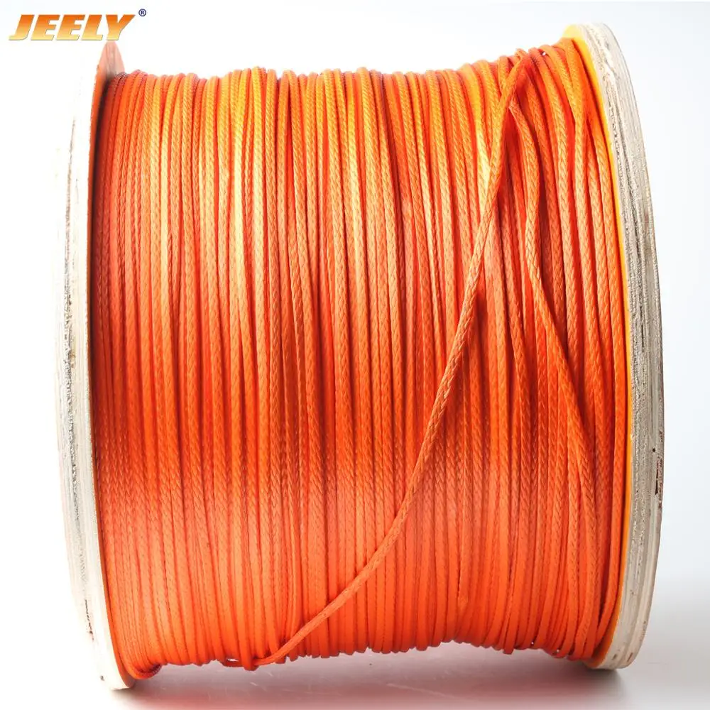 JEELY 50m 1000lb UHMWPE cuerda de pesca submarina trenzada hueca 2mm 12 tejido - imagen 3