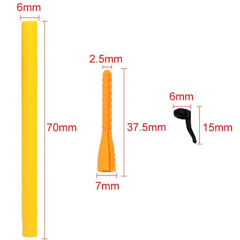 Anzuelo de pesca de carpa, Kit de cebo Zig Aligna para Zig Rig, Meredith Hair Rigs, carpa, alimentador grueso, aparejos de pesca - imagen 3