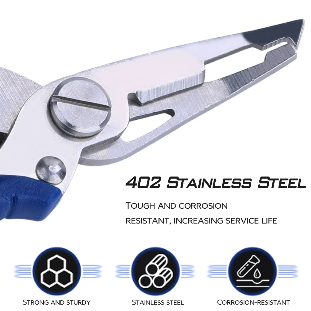 Alicates Sougayilang pesca 3 uds acero inoxidable y aluminio - imagen 4