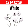 5PCS White