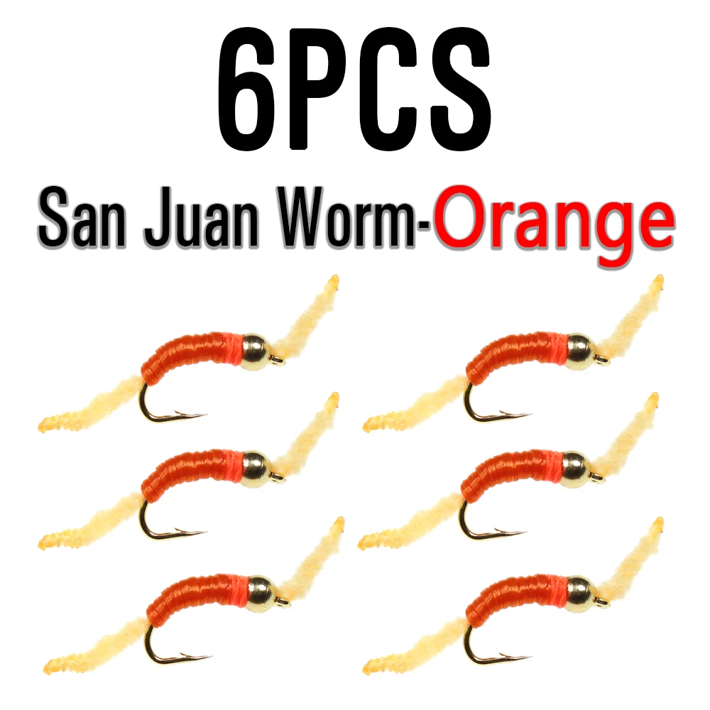 6pcs  Orange