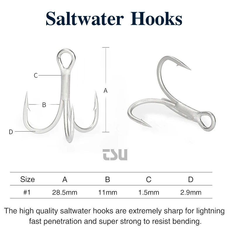 TSURINOYA-señuelo duro de pesca 120S, piscardo que se hunde, 12cm, 40g, Isca, cebo Artificial, anzuelos triples, Wobblers - imagen 5