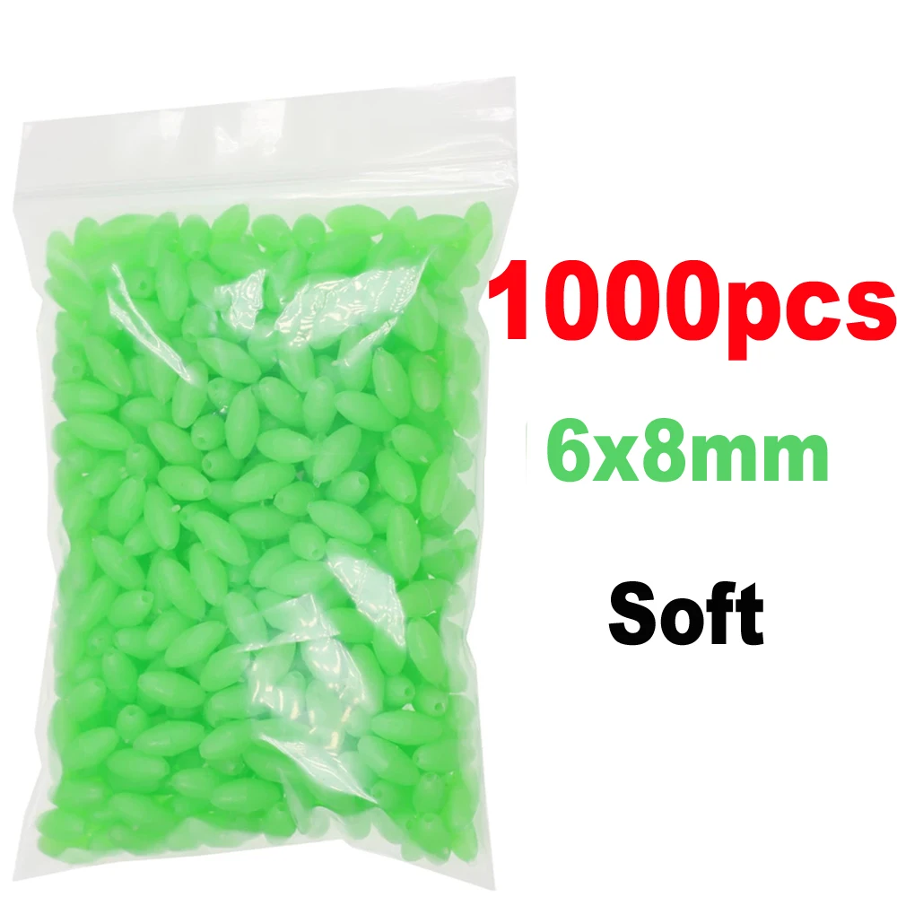 6x8mm 1000pcs green