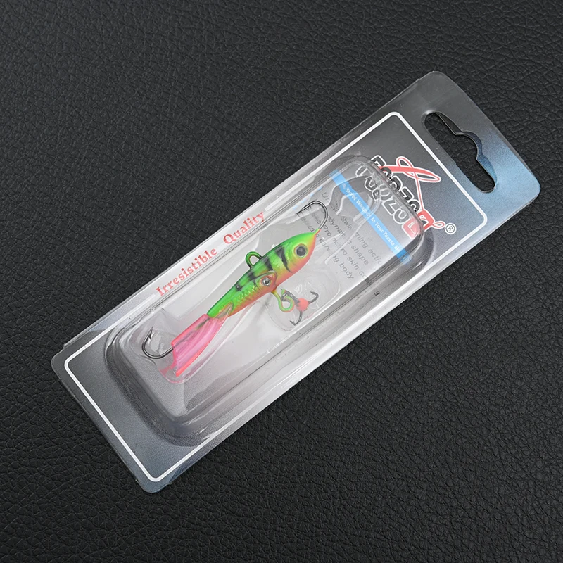 Balancer-plantilla de hielo para señuelo de Pesca, cebo duro para Pesca en hielo de invierno, aparejos de Pesca, cebo Artificial Isca - imagen 3