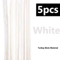 5pcs White