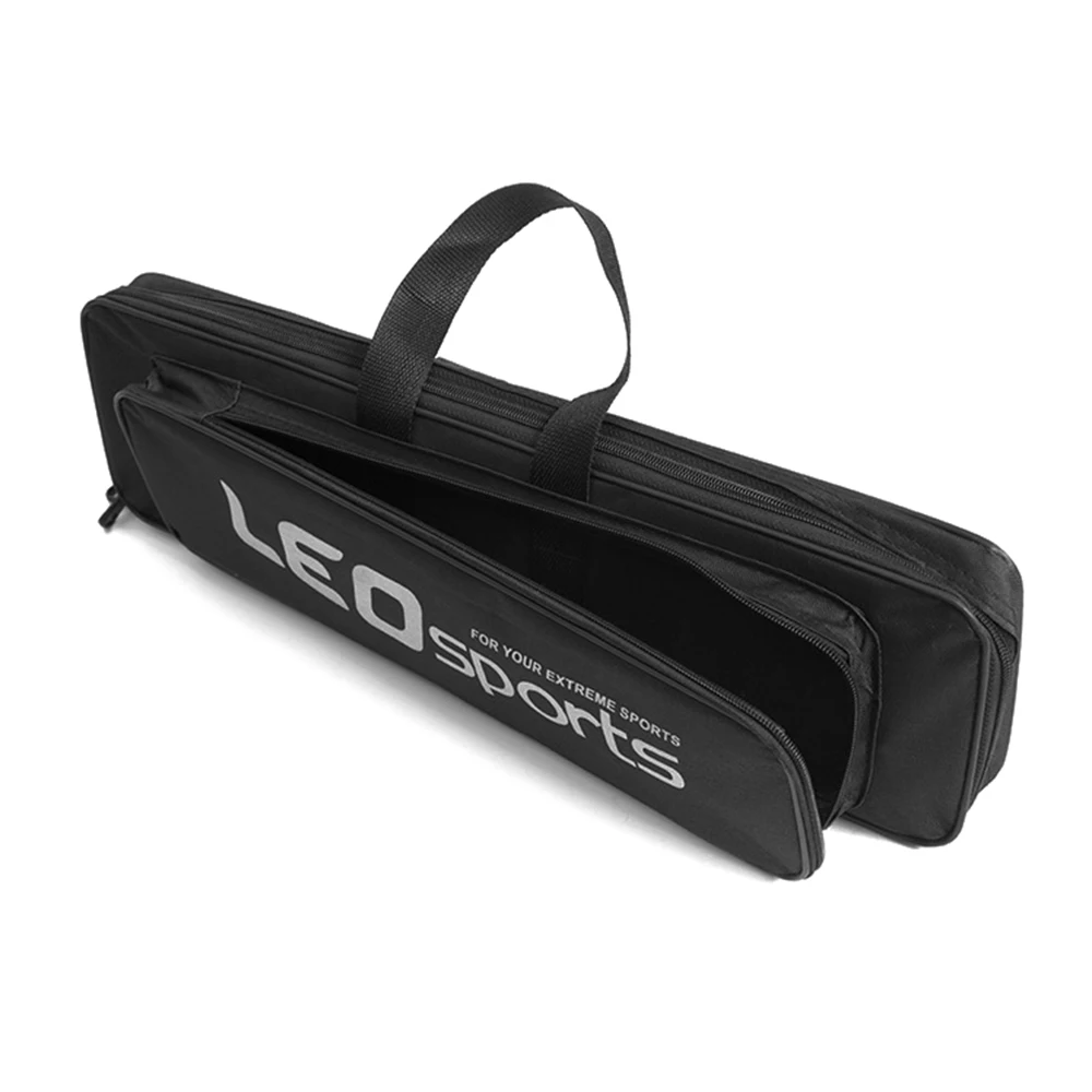 LEO-bolsa deportiva para caña de pescar, bolsa de aparejos de pesca de invierno, portátil, para caña de pescar, carrete, herramienta, estuche de transporte, bolsa de viaje, 2020 - imagen 5