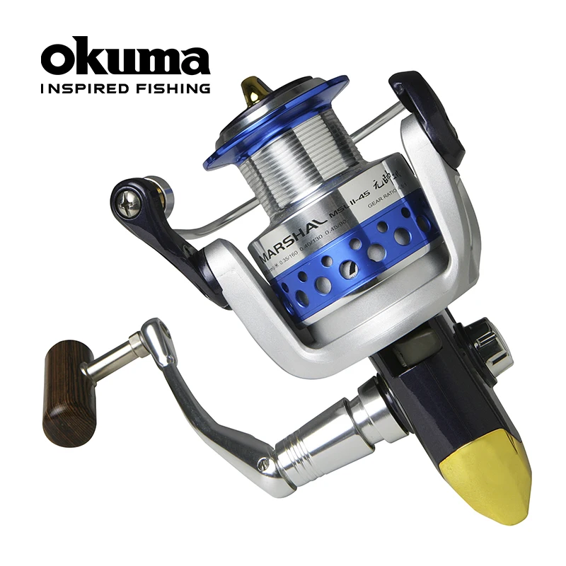 Okuma-carrete De Pesca giratorio 5,0: 1, 6 + 1BB, rueda lejana, potencia De arrastre De 15KG, rueda De Pesca en roca - imagen 2
