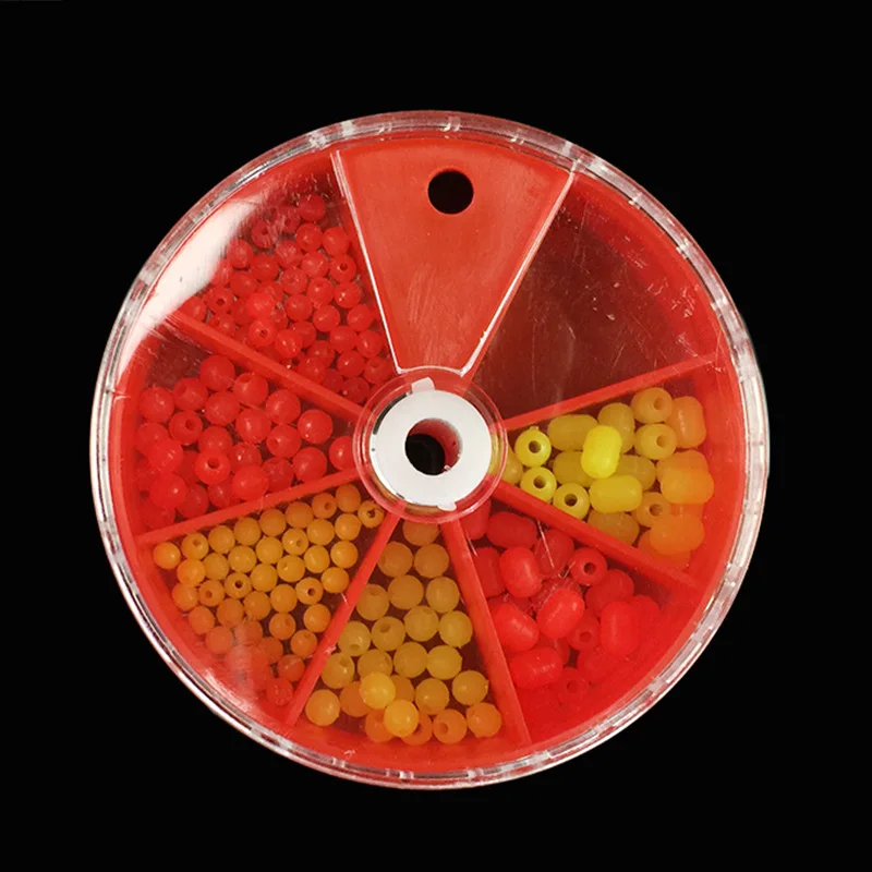 Accesorios para Texas Rig, bloque de pesca, frijoles, 5mm, 7,5mm, todos los tamaños, todas las colores, bolas de señuelo de pesca nocturna - imagen 2