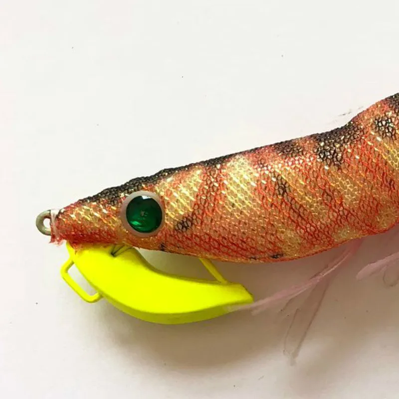 Egi Señuelos de Pesca de pulpo de 13cm, anzuelo de calamar duro, cebo Artificial para pesca en el mar - imagen 4