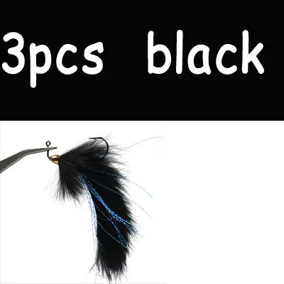 black 3pcs