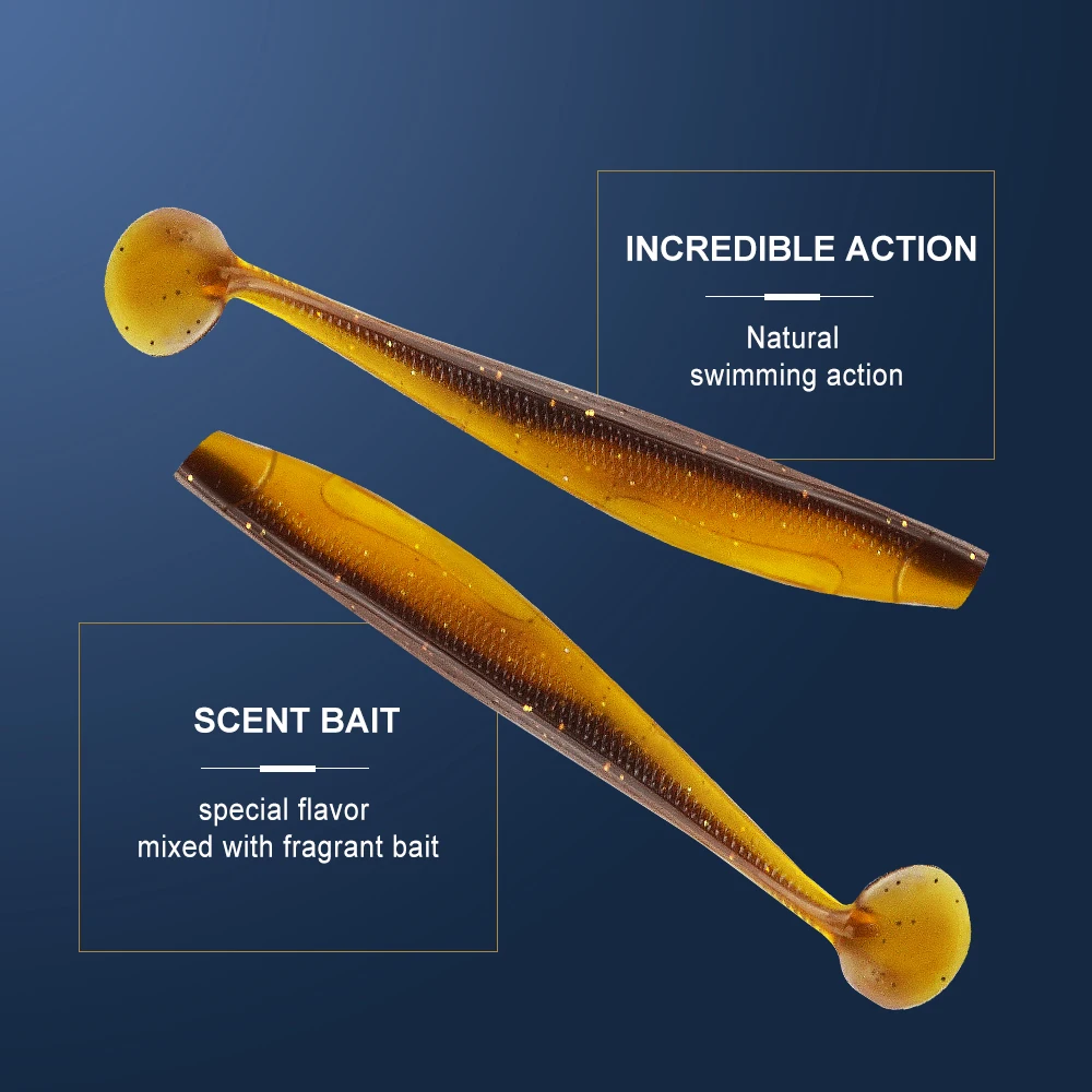 FISH KING-Señuelos de pesca de sábalo, 90mm, 120mm, 160mm, Wobblers, pesca de carpa, señuelos blandos, cebo de silicona, Lucio, lubina, cebos artificiales - imagen 4