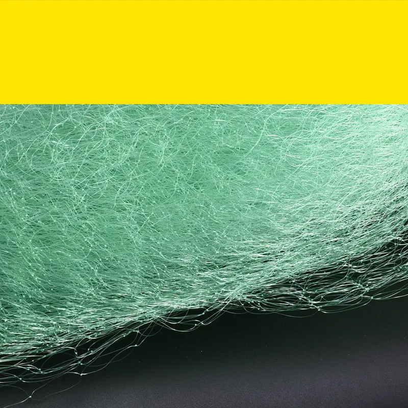 Red de pesca de 3 capas, monofilamento de nailon, duradera, trampa flotante, sin bucle, aparejos de pesca al aire libre, 30m, 80m - imagen 4