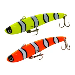 POETRYYI-señuelo de pesca con vibración que se hunde, 6cm, 7,9 cm, plástico duro Artificial VIB, pesca en hielo de invierno, aparejo de cebo Isca Peche