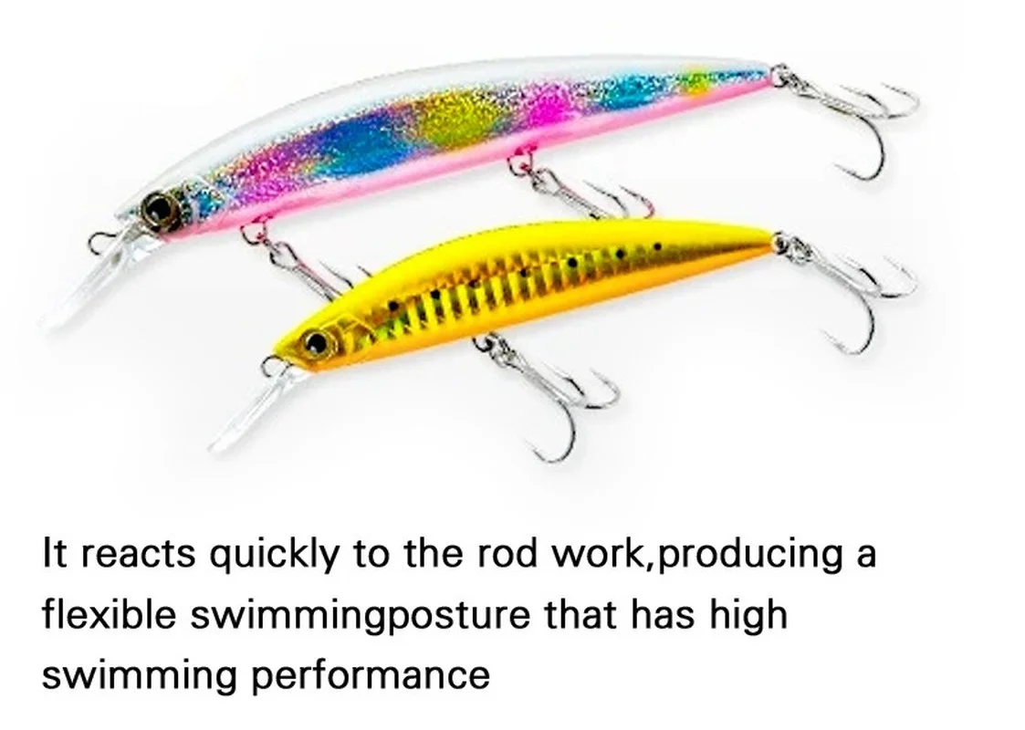 Señuelo pesado en forma de pececito para pesca, trampa para pescar en forma de pez, de 110mm, 37g, de láser, de fundición larga para agua de mar, de hundimiento - imagen 5