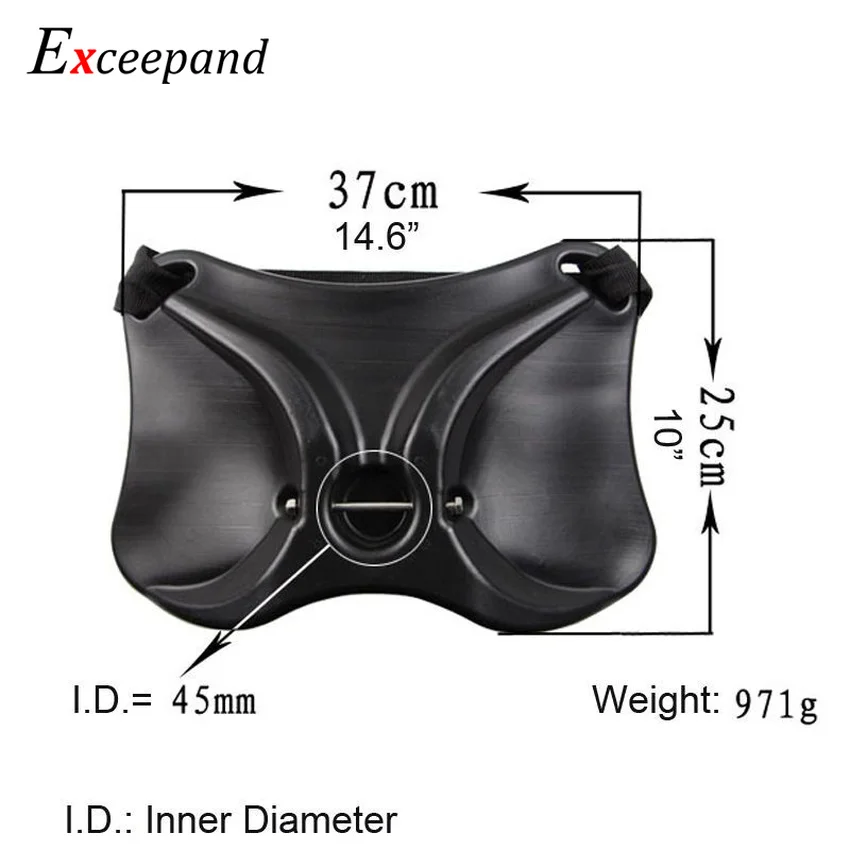 Exceepand-Cinturón de lucha ajustable, cardán de cintura, soporte de caña, arnés, Jigging, pez, juego grande, soporte para barco, accesorios de pesca en el mar - imagen 5
