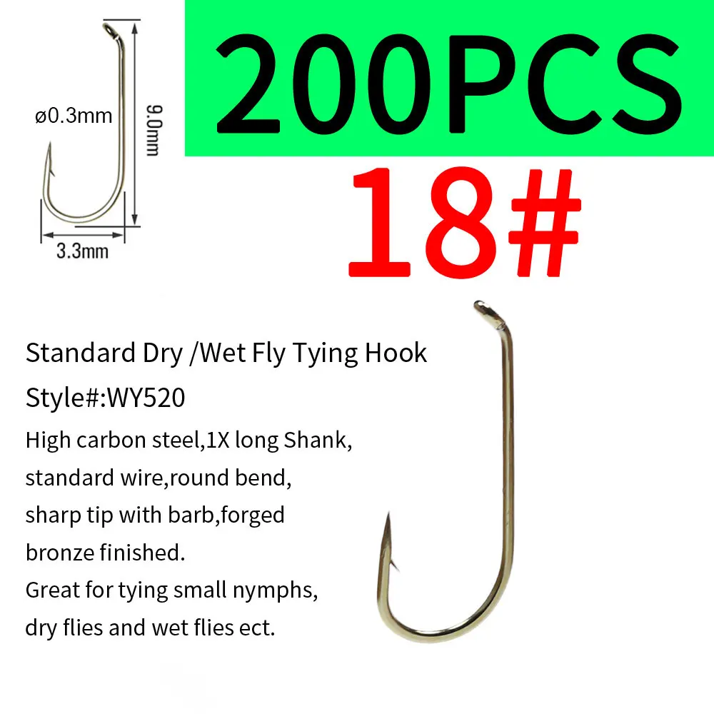 200pcs size 18