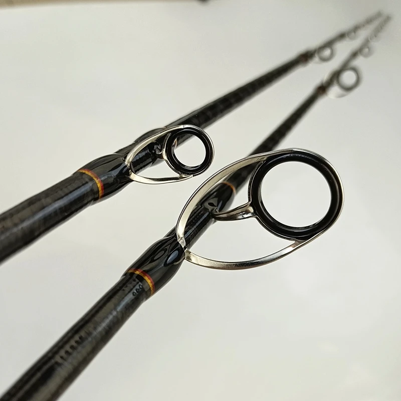 Caña de pescar de carbono para pesca lenta, 1,68 M, 5,5 pies, ML, acción rápida, lanzamiento fuera de tierra, agua salada, barco giratorio, grouper - imagen 3