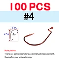 100pcs Size 4