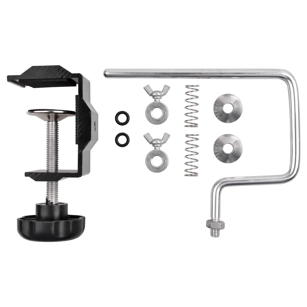 Bobinadora de sedal de pesca, carrete de sedal portátil estable ajustable, sistema de estación de bobinado de carrete giratorio - imagen 4