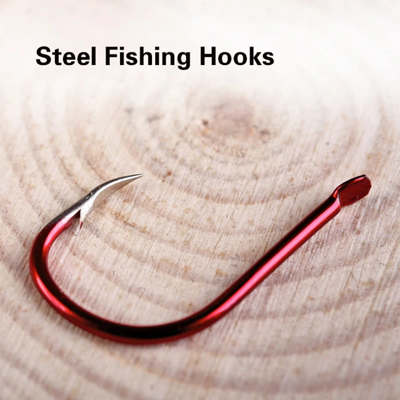 Anzuelos de pesca profesionales de Material japonés, anzuelos de pesca de alto carbono para agua salada, accesorios de pesca de carpa, 30 unidades por lote