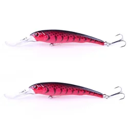 Crankbait Minnow Wobblers 16,5 – Señuelo plástico duro para trucha
