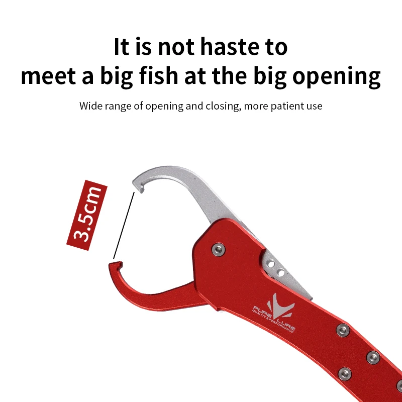 PURELURE-atrapasueños multifuncional de acero inoxidable, control de pescado, no daña la captura de peces, agarre de pesca - imagen 4