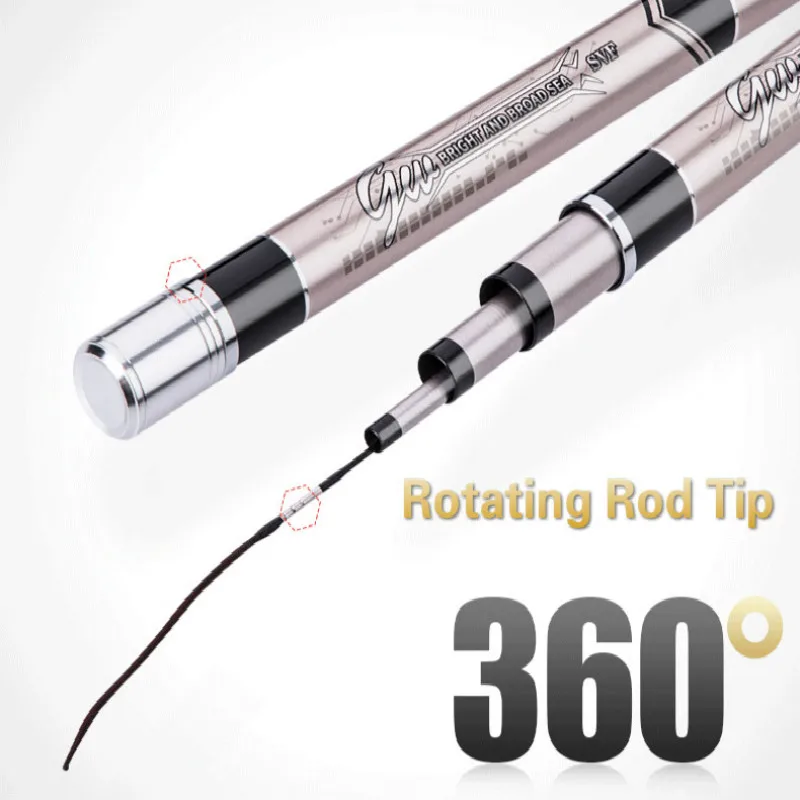 Caña De pescar De 3,6 m-8,1 m, caña De Pesca De carpa dura, Olta, 28 Tonalty, mano, Canne Peche, aparejos De Pesca - imagen 4